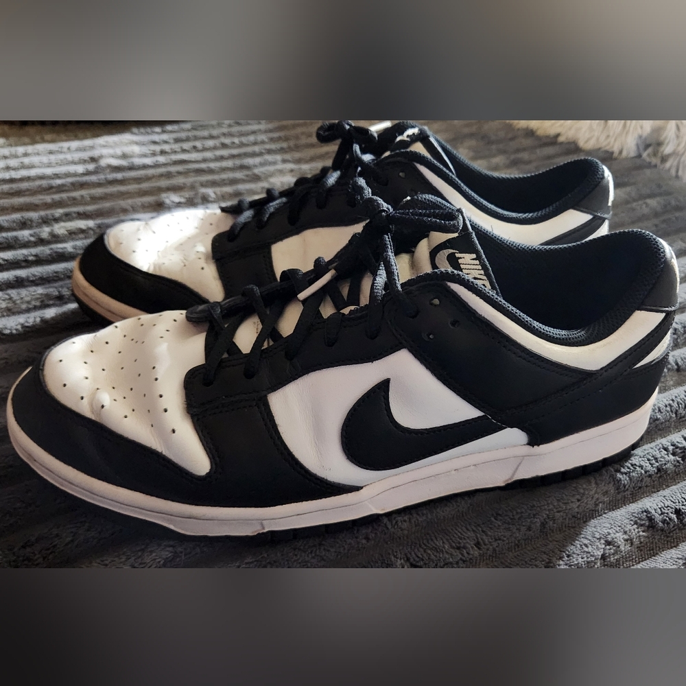 Nike Dunk Low White/Black (Panda) Mens Size 10.5 Women's Size 12 DD1503-101